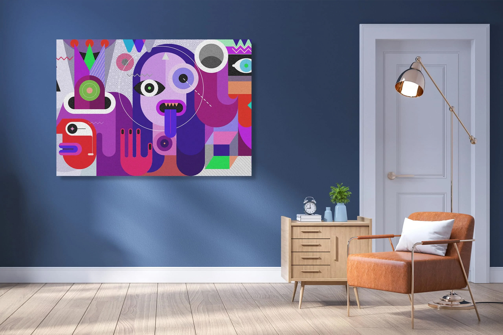 Kreative & einzigartige Acrylbilder kaufen wohnzimmer