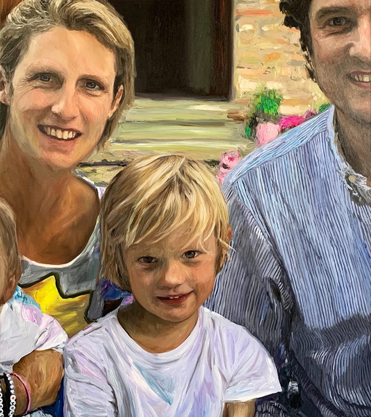 portraitmalerei familie